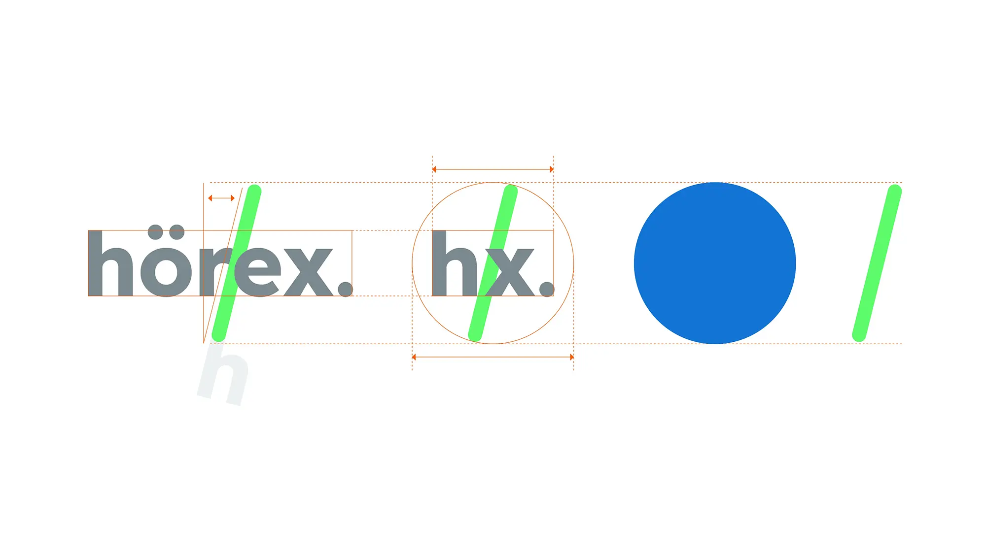 Hoerex Leitidee Branddesign